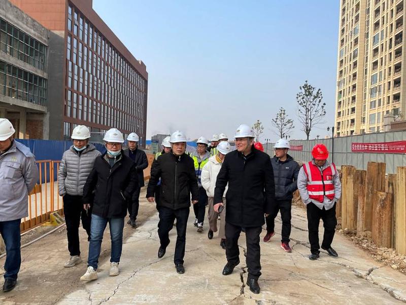趙亮帶隊(duì)到岳陽污水項(xiàng)目開展歲末年初安全生產(chǎn)督導(dǎo)檢查