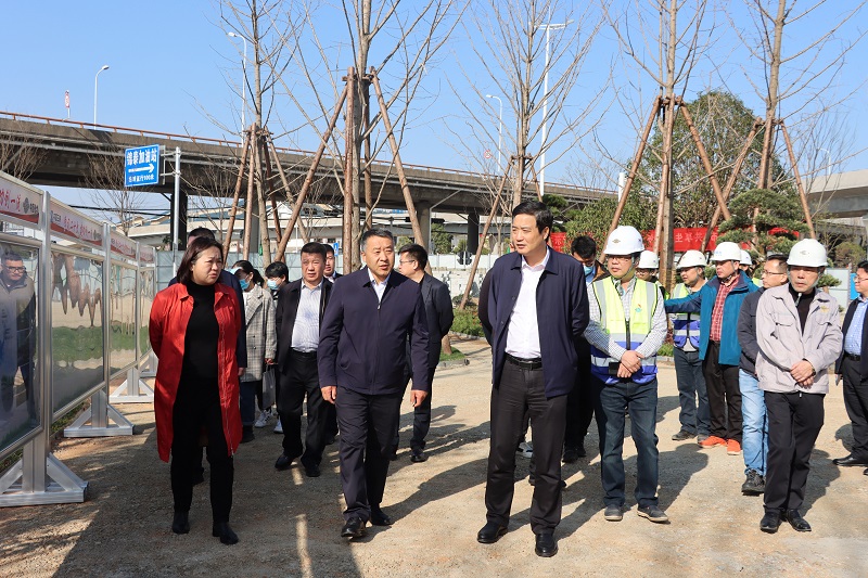 呼和浩特市人大常委會、湖南省財政廳、住建廳先后到岳陽污水治理項目調研