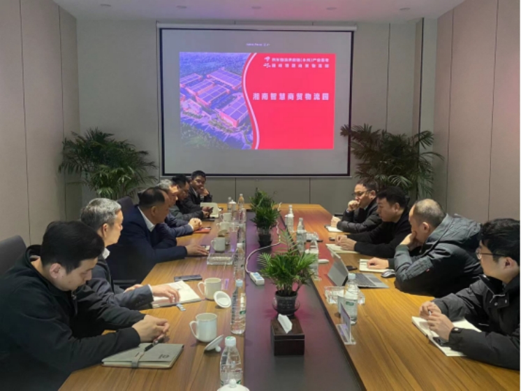 周鴻拜訪湖南京電數(shù)科董事長(zhǎng)焦作為