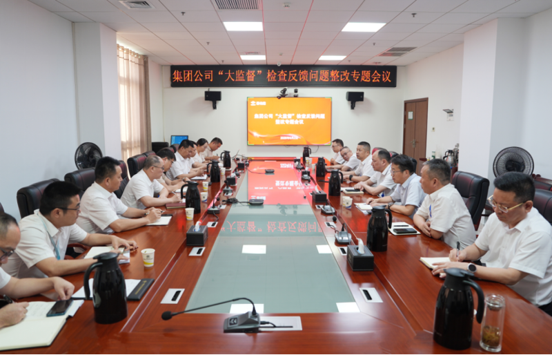 中國化學(xué)四化建召開落實集團(tuán)公司“大監(jiān)督”檢查反饋問題整改專題會議